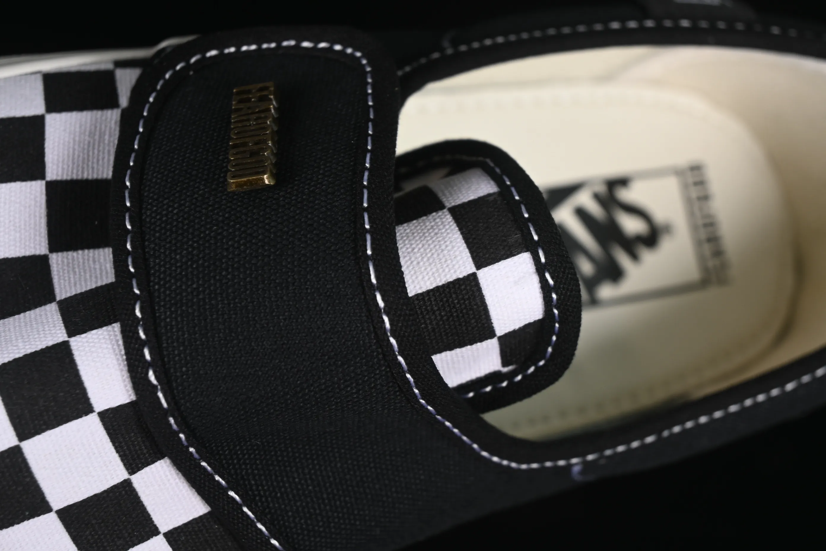 All categories Vans Vans series Vans Low Vans low-top Vans Slip-On Classic checkerboard slip-on casual sneakers VN0A3J9FPZR